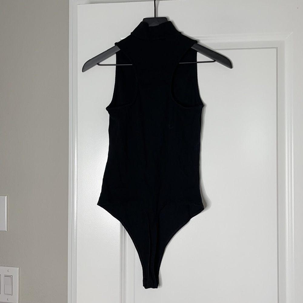 Sleeveless Turtle Neck Body Suit
